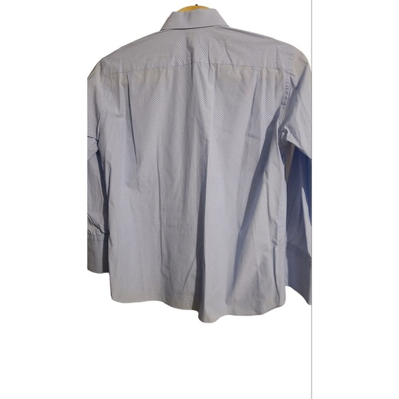 Modena Dress‎ Shirt Size 18 34/35 French Cuffs - Picture 2 of 3